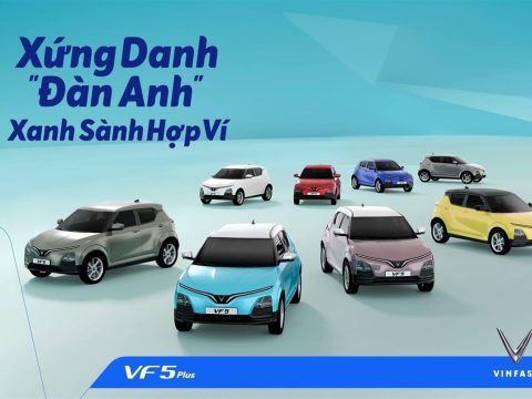 VF5 PLUS đổi màu theo sở thích